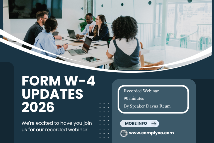 New 2026 Form W-4: Key Updates Every Employer Should Know
